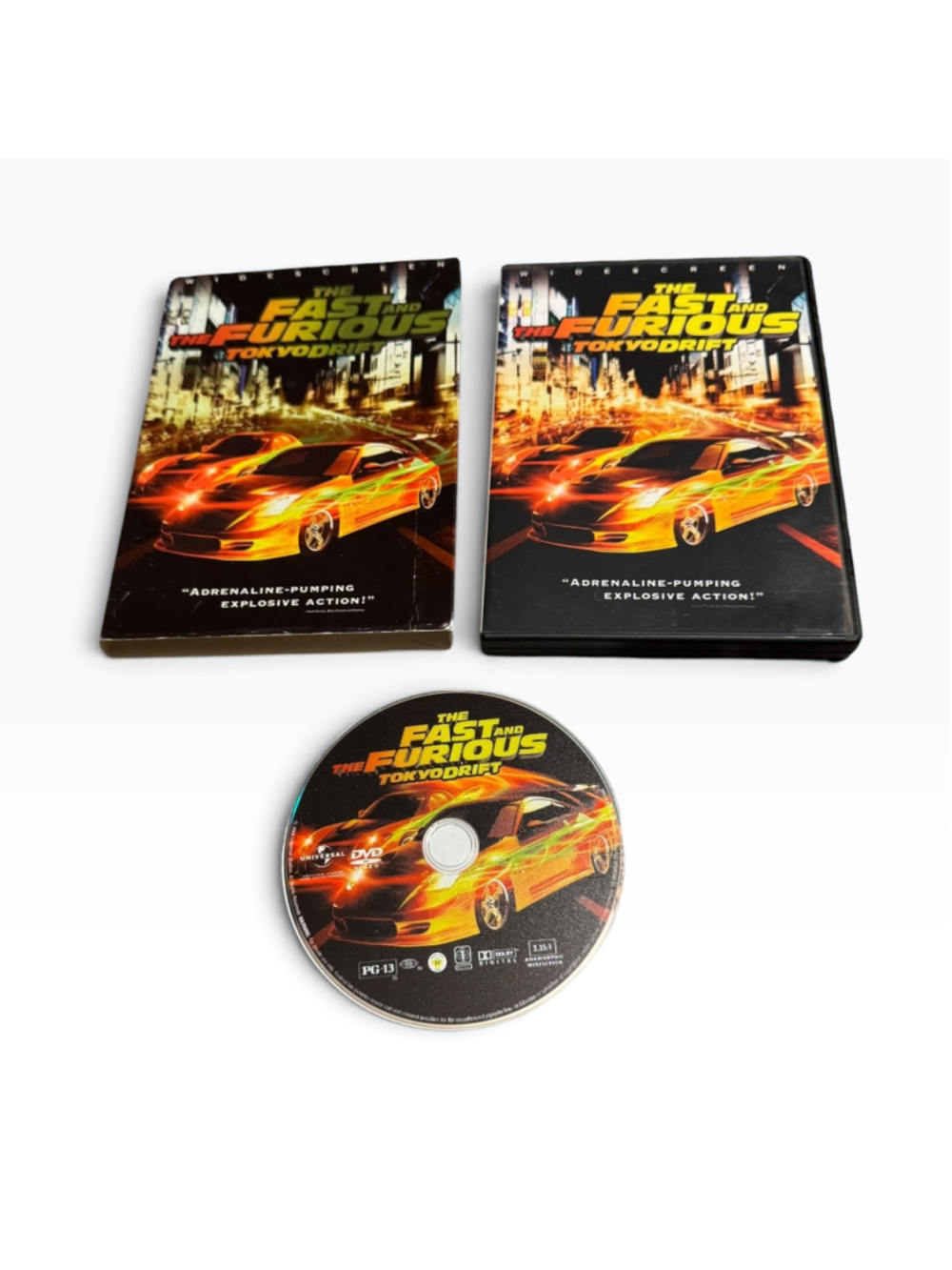 Universal The Fast and the Furious: Tokyo Drift DVD Movie Motion Picture Y2k